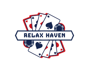 Leisure - Poker Card Gambling logo design