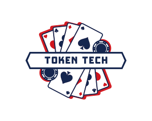 Token - Poker Card Gambling logo design