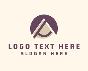 Activewear - Mountain Peak Letter A logo design