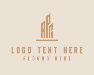 Building - Building Monogram Letter RPG logo design