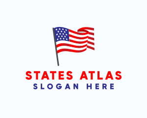 American Flag Campaign logo design