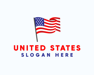 American Flag Campaign logo design