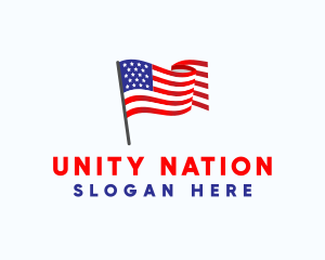 American Flag Campaign logo design