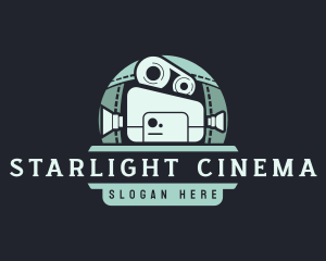 Cinema Media Camera logo design