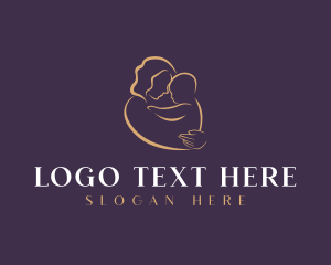 Postpartum - Parenting Family Planning logo design