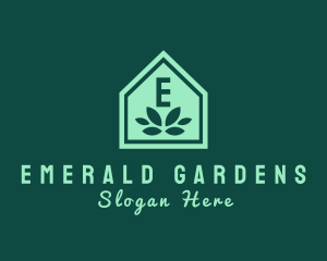 Garden Plant House Botany  logo design