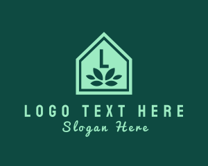 Bio - Garden Plant House Botany logo design