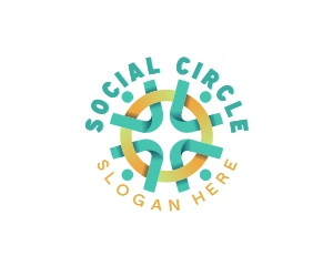 People - Community People Organization logo design