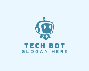 Robot - Cute Robot Toy logo design