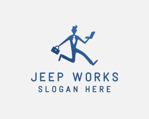 Job Working Employee logo design