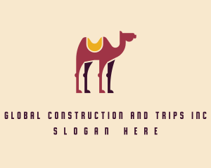 Adventure - Camel Desert Tour logo design