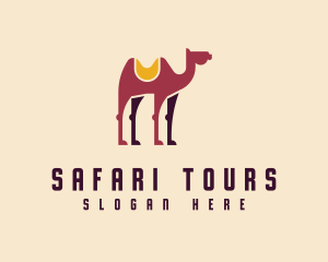 Camel Desert Tour logo design