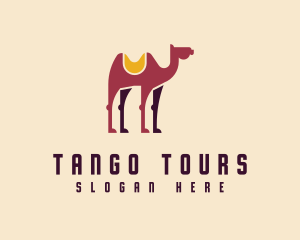 Camel Desert Tour logo design