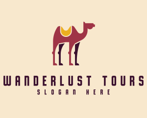 Camel Desert Tour logo design