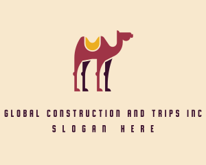 Camel Desert Tour logo design