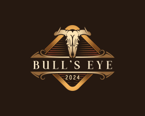 Western Bull Ranch logo design