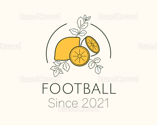 Natural Lemon Pulp Drink Logo