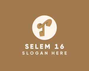 Elegant - Elegant Brown Letter T logo design