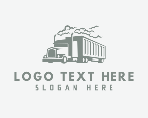 Truckload - Transport Shipment Trucking logo design