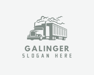 Transport Shipment Trucking Logo