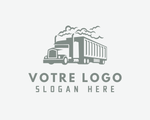 Transport Shipment Trucking Logo