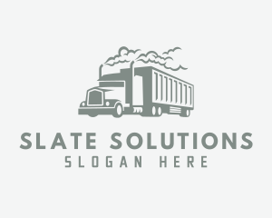 Transport Shipment Trucking logo design