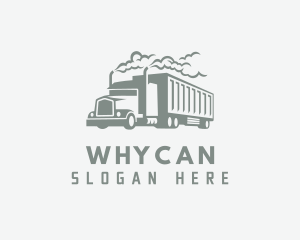 Grey - Transport Shipment Trucking logo design