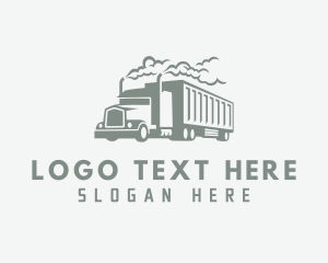 Transportation - Transport Shipment Trucking logo design