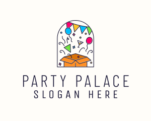 Surprise Party Event logo design