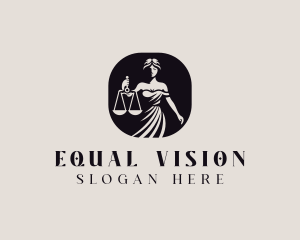 Equality - Female Legal Attorney logo design