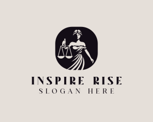 Female Legal Attorney  logo design