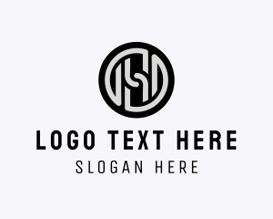Application - Industrial Factory Business Letter H logo design