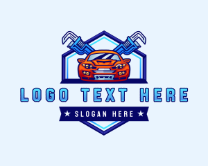 Car - Auto Garage Mechanic logo design