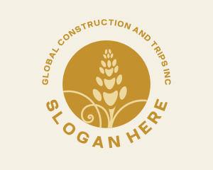 Golden Wheat Harvest Logo