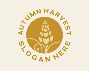 Golden Wheat Harvest logo design