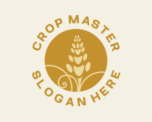 Golden Wheat Harvest logo design