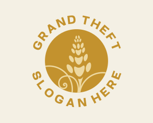 Golden - Golden Wheat Harvest logo design