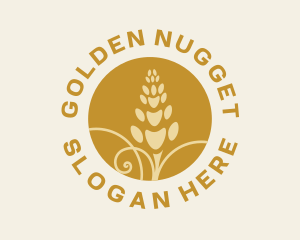 Golden Wheat Harvest logo design