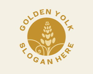 Golden Wheat Harvest logo design