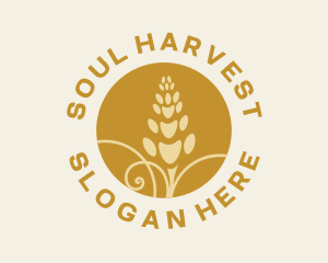 Golden Wheat Harvest logo design