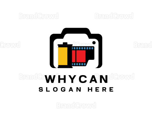 Camera Film Photography Logo