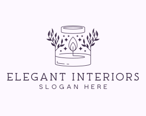 Artisanal Candle Souvenir logo design