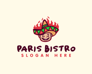 Mexican Spicy Food logo design