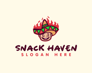 Mexican Spicy Food logo design