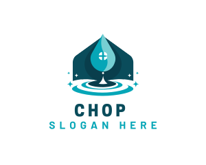 House Water Ripple Logo