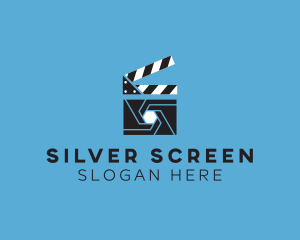 Editing - Clapper Shutter Video logo design