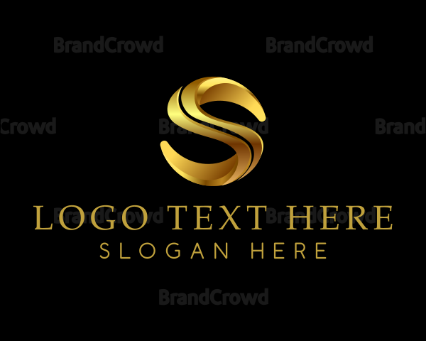 Luxury Premium Finance Letter S Logo
