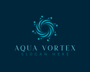 AI Tech Vortex logo design