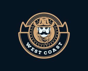 Wild West Cowboy logo design