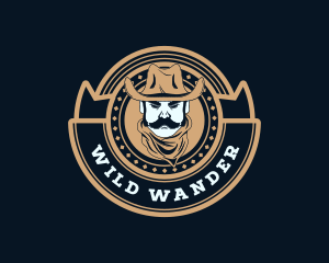 Wild West Cowboy logo design